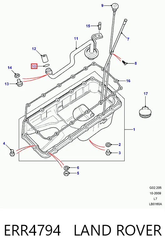 Прокладка шланга отвода масла от турбины Cummins 4992560 цена, от 3.93 USD