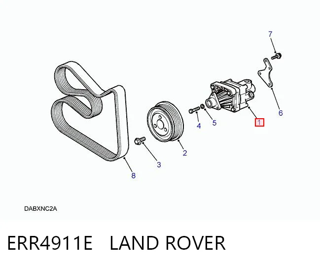 ERR4911 Britpart ГУР руля