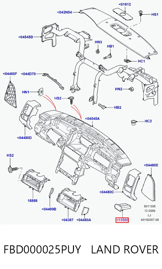 FBD000025PUY Land Rover