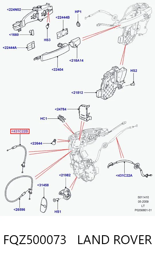 FQZ500073 Land Rover 