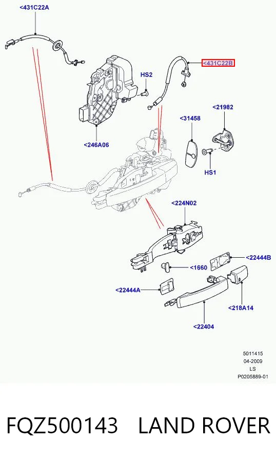 FQZ500143 Land Rover 