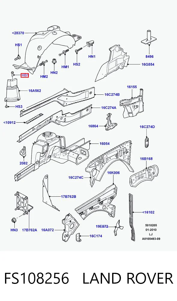 Купить FS108257L Britpart 