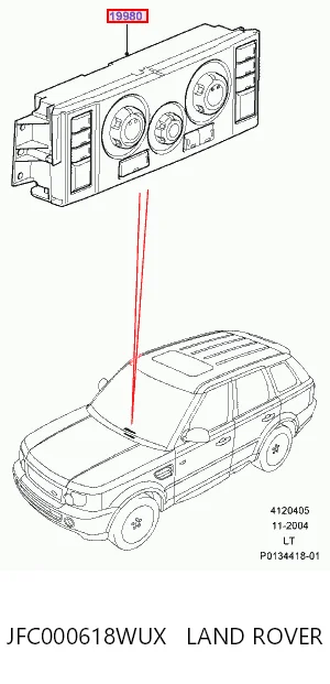 Регулятор вентилятора отопителя Land Rover Range Rover SPORT I внедорожник (L320) (2005 - 2013) цена, от 36.81 USD