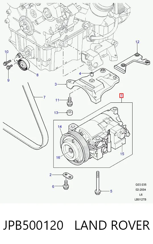 Компрессор кондиционера 4310KS1 Polcar