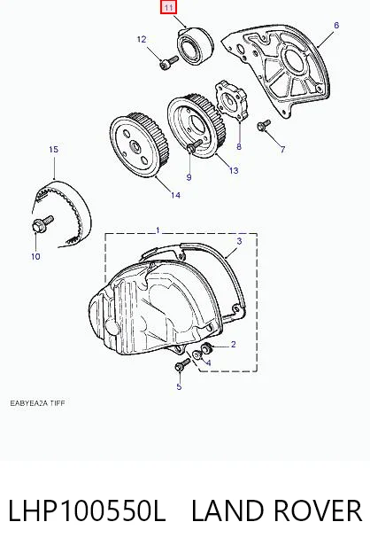 531032910 Polcar Ролик натяжителя ремня ГРМ