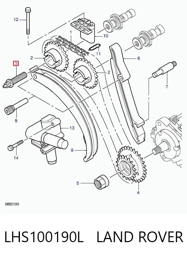 LHS100190L Land Rover