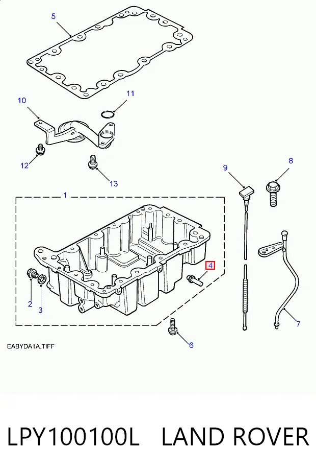 LPY100100L Land Rover