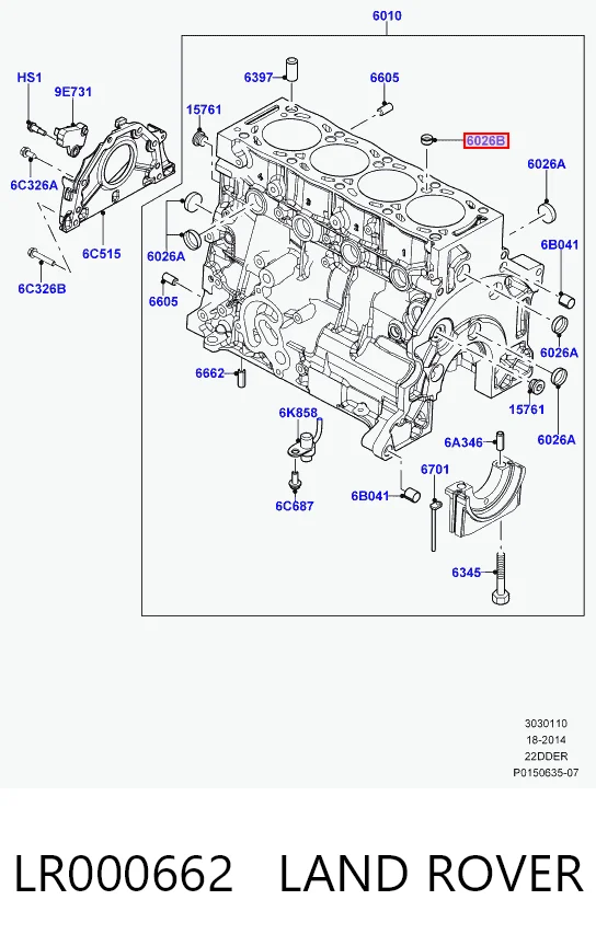LR000662 Land Rover