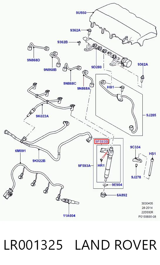 Топливные форсунки 986435362 Bosch