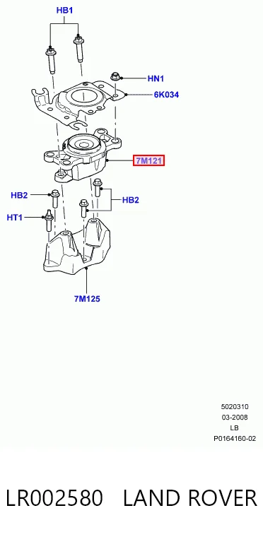 LR002580 Land Rover 