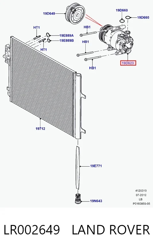 Компрессор кондиционера 3219KS4 Polcar