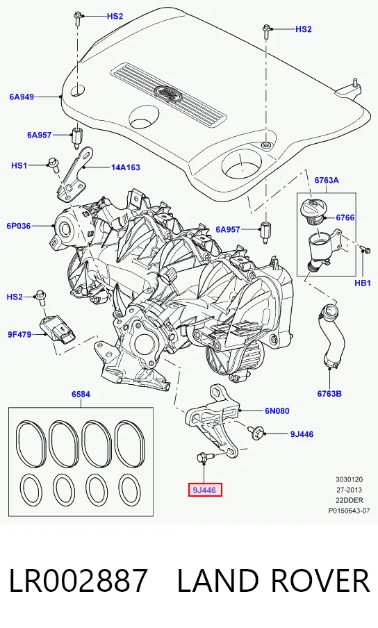 LR002887 Land Rover