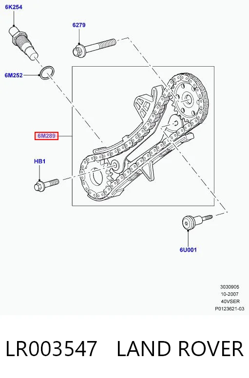 LR003547 Land Rover 