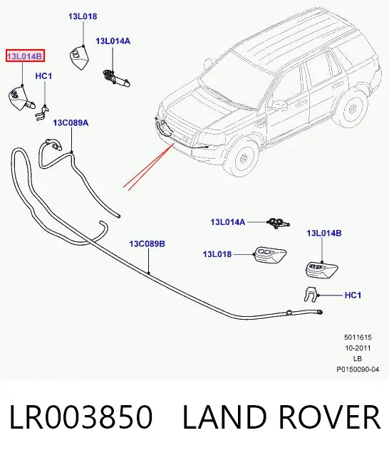 Купить 10303159 Depo/Loro/Abakus Форсунка омывателя фары передней правой