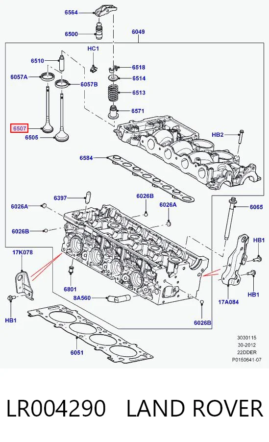 Клапан впускной SAT STLR004290 цена, от 8.12 USD