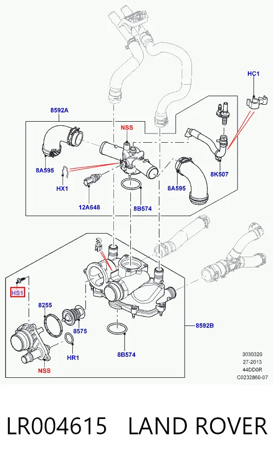 LR004615 Land Rover