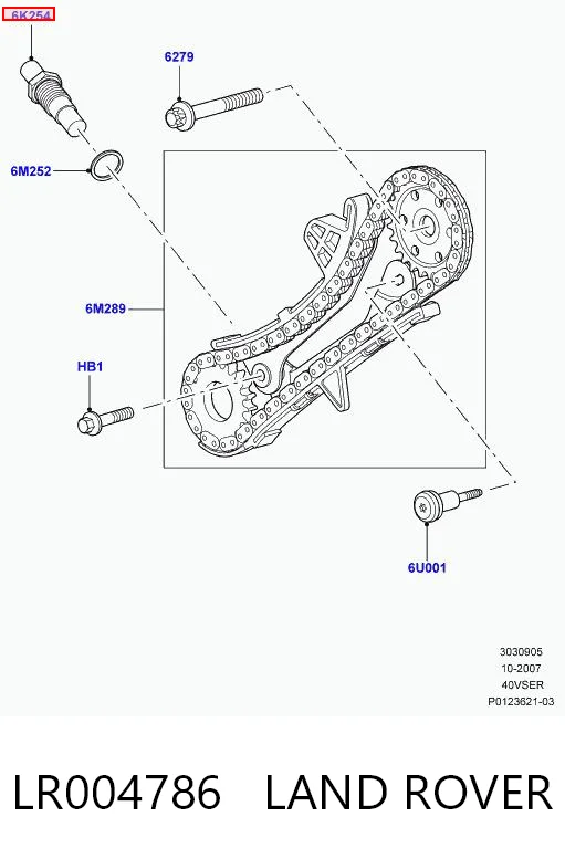 LR004786 Land Rover 