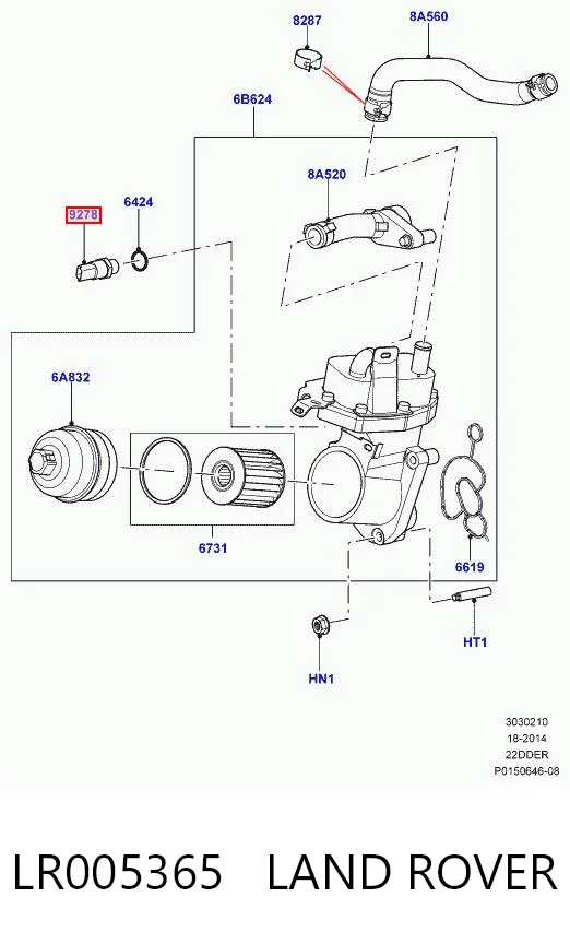 Датчик давления масла 2S6Q9278AA Ford