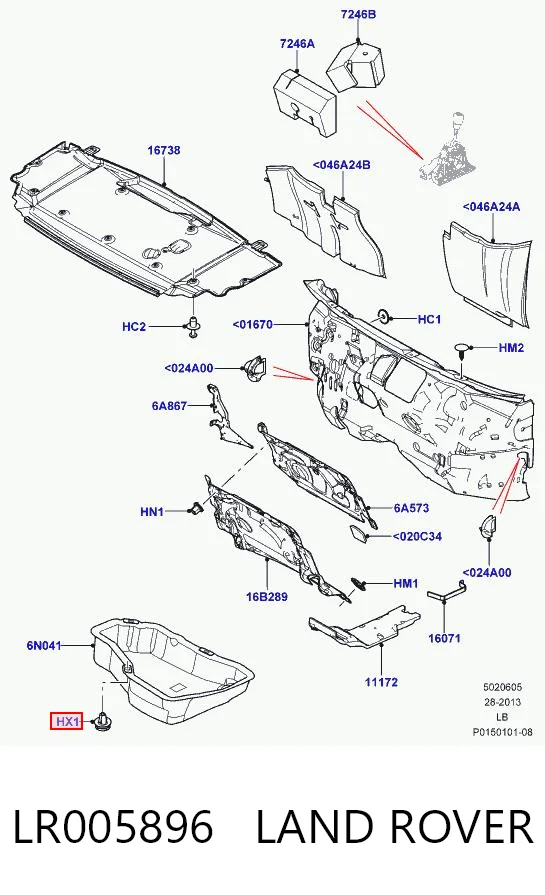 94530623 Opel Крепление переднего бампера