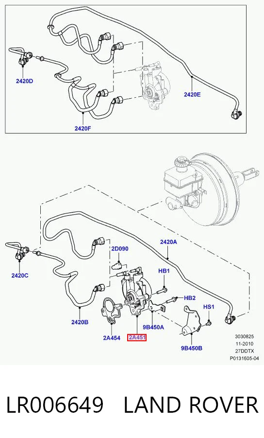 Купить 4R8Q2A451AF Ford Вакуумный насос