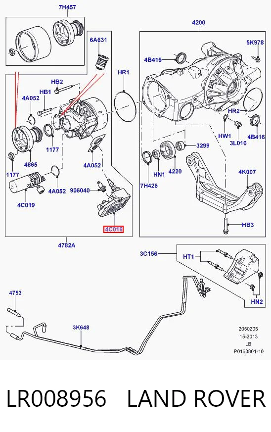 LR008956 Land Rover 