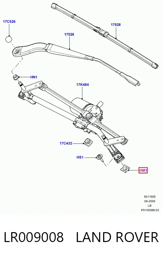 LR009008 Land Rover