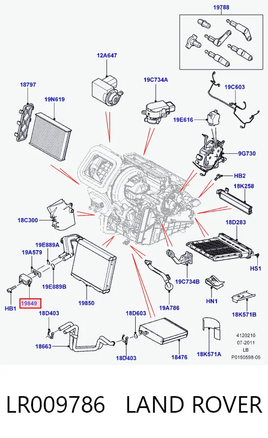 CB1021V Polcar Терморегулирующий вентиль кондиционера