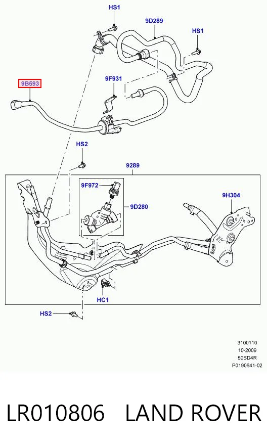 LR010806 Land Rover 