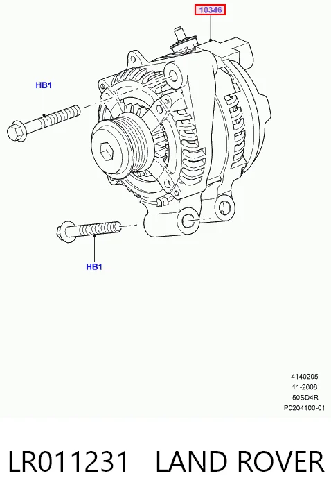 Купить HK8310300AB Ford Генератор