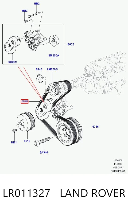 Клиновый ремень Plrsolutions PLR5172311 цена, от 54.94 USD