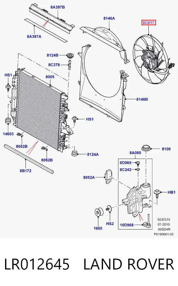 Вентилятор охлаждения Polcar SV8005S
