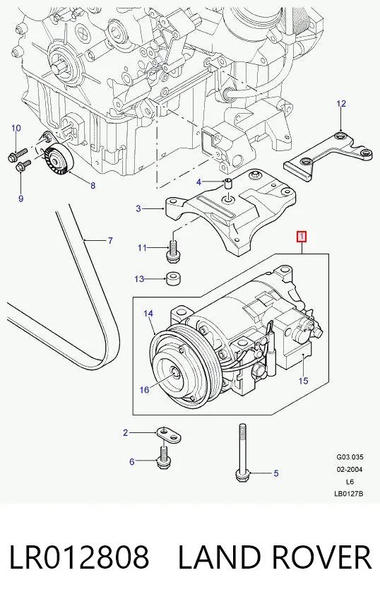 Насос кондиционера Polcar 4310KS1