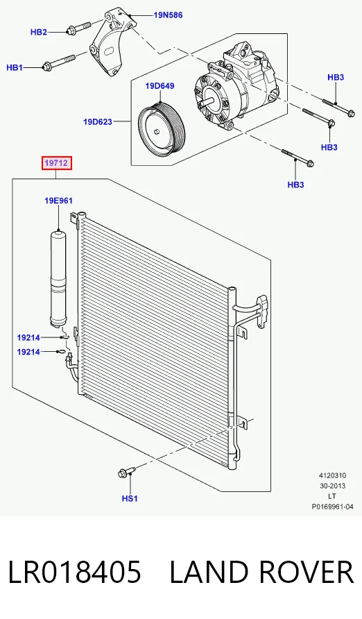Купить CF20558 Delphi Радиатор системы охлаждения кондиционера