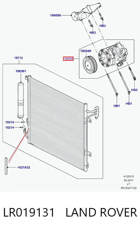 Компрессор системы кондиционирования Polcar DCP14013 цена, от 433.31 USD