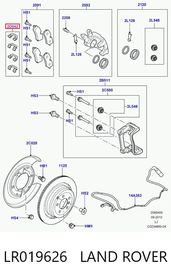 302405 VALEO Колодки тормозные дисковые комплект