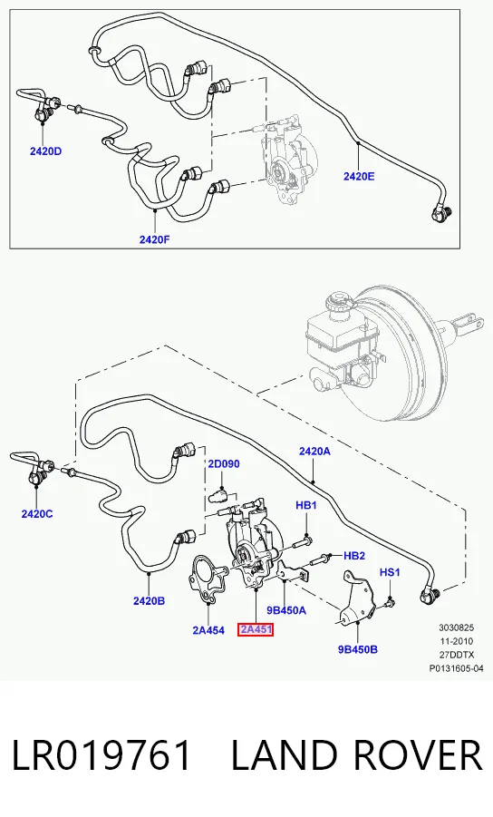 Насос вакуумный Ford 4R8Q2A451AF