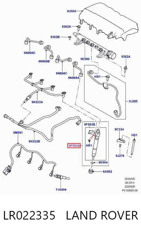 Форсунка инжектора Jaguar 9687454480 цена, от 132.34 USD
