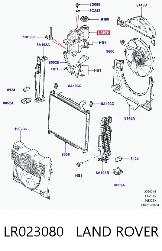  Расширительный бачок Polcar 4334ZB1