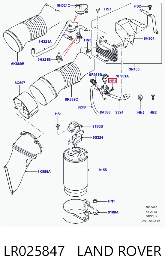 LR025847 Land Rover