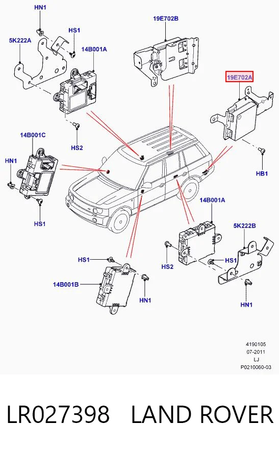  Land Rover AH4214D453AN
