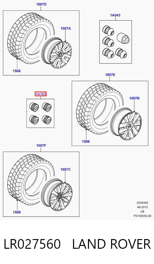 LR027560 Land Rover 