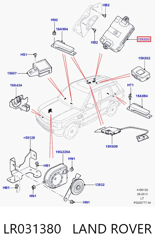  Land Rover DPLA19H440AD цена, от 44.63 USD