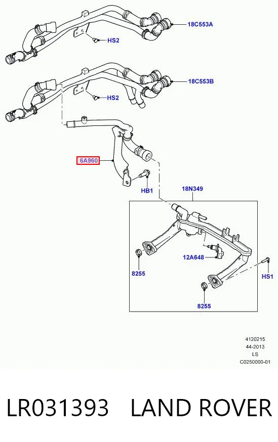 LR031393 Land Rover 