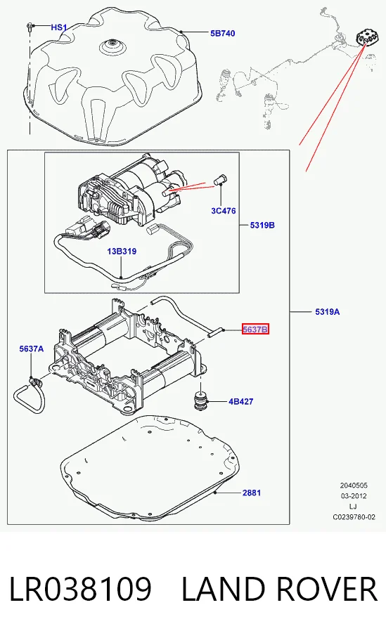 Компрессор пневмоподвески Febi 196226 цена, от 392.96 USD