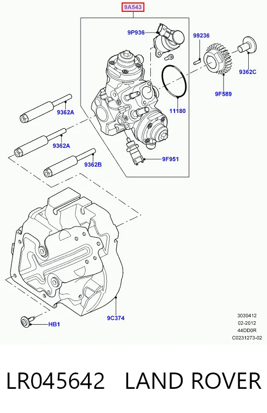 445010666 Bosch Насос топливный высокого давления (ТНВД)