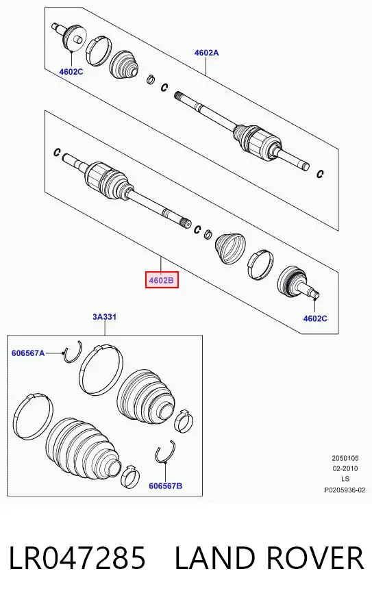 Купить TDJ500060 Hotbray ШРУС наружный задний