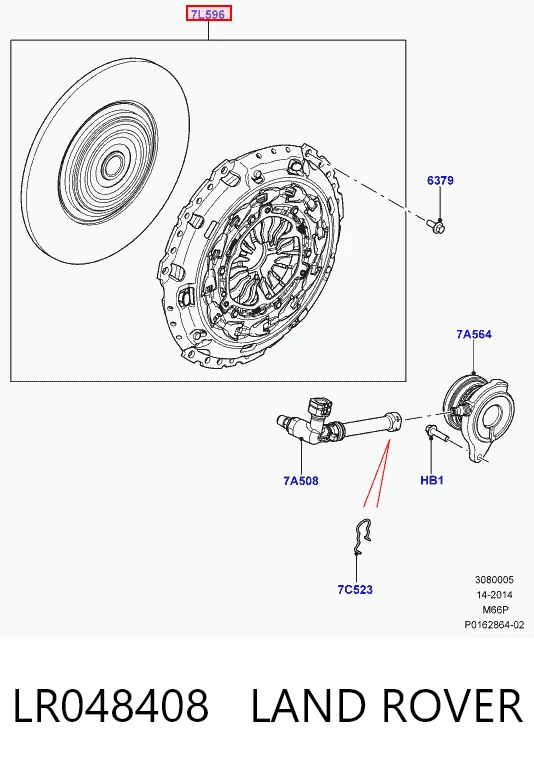  Сцепление Land Rover Freelander 2