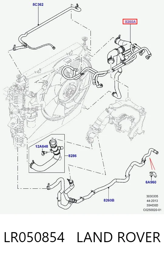 LR050854 Land Rover 