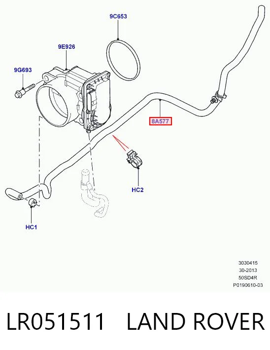LR051511 Land Rover 
