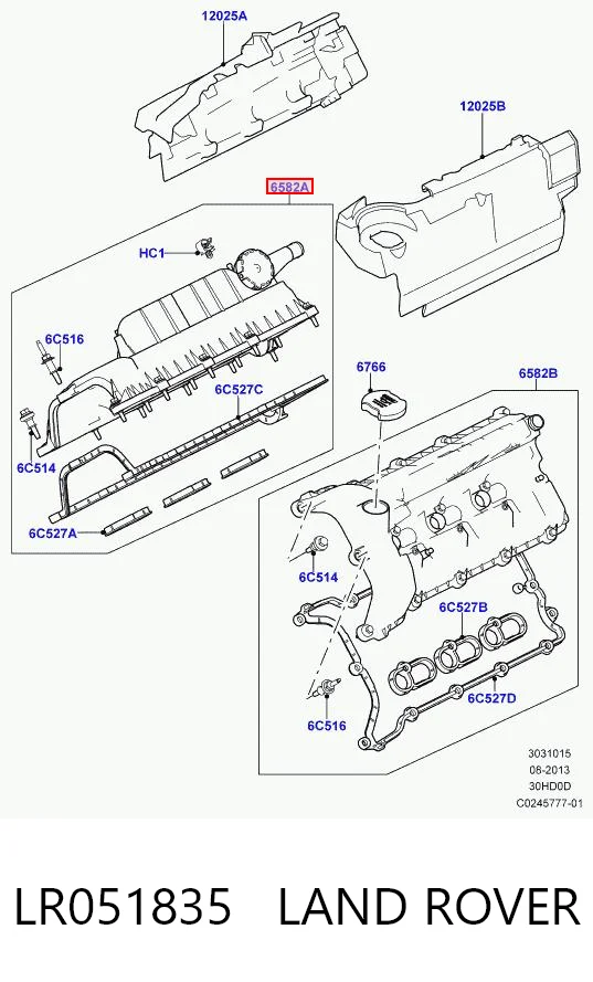 LR051835 Land Rover 